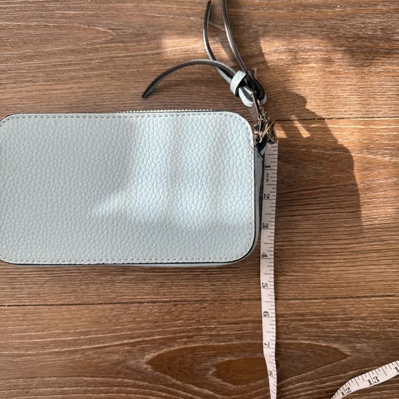 baby blue leather crossbody bag - Picture 6 of 7